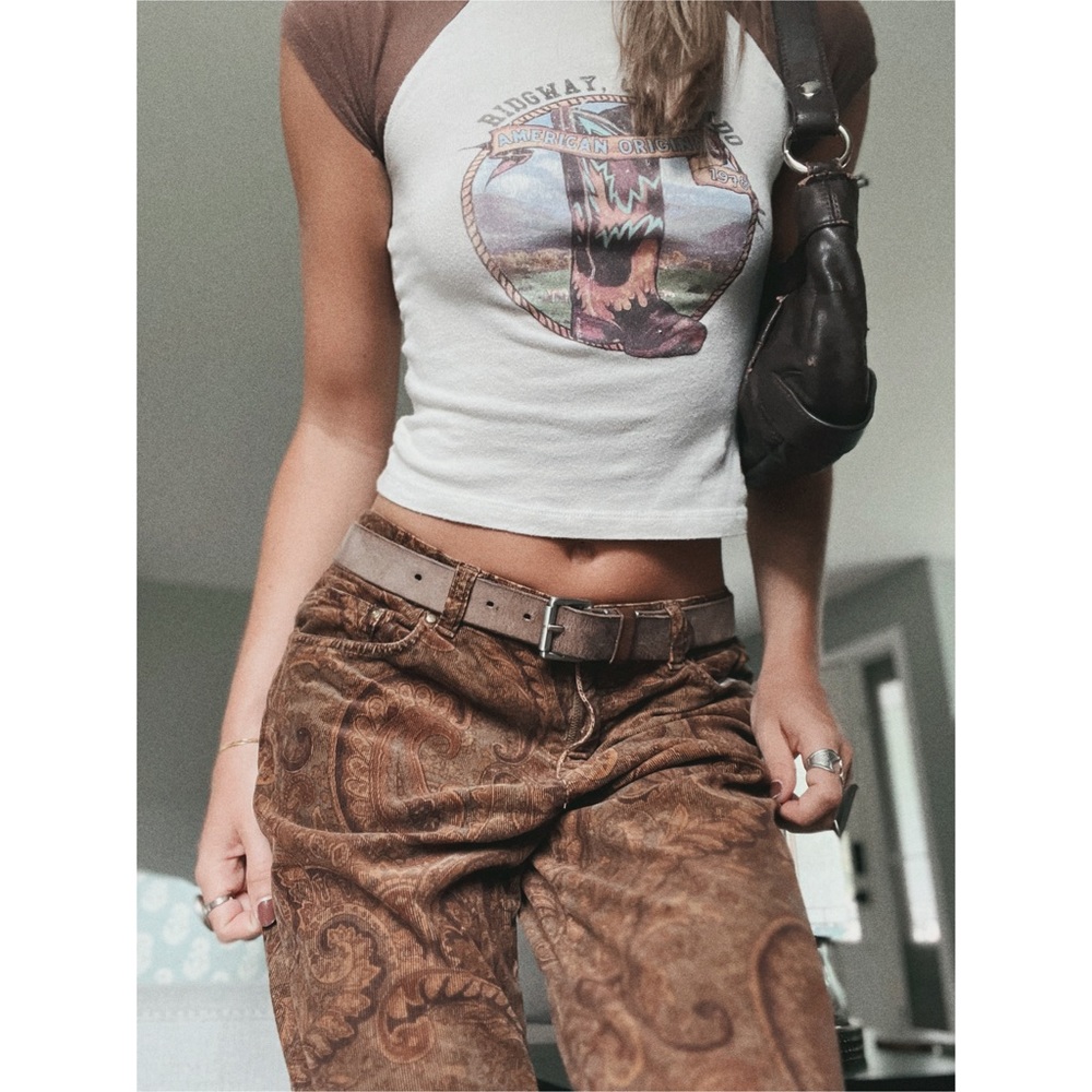 SOLD | Vintage Paisley Pant - Picture 1 of 6